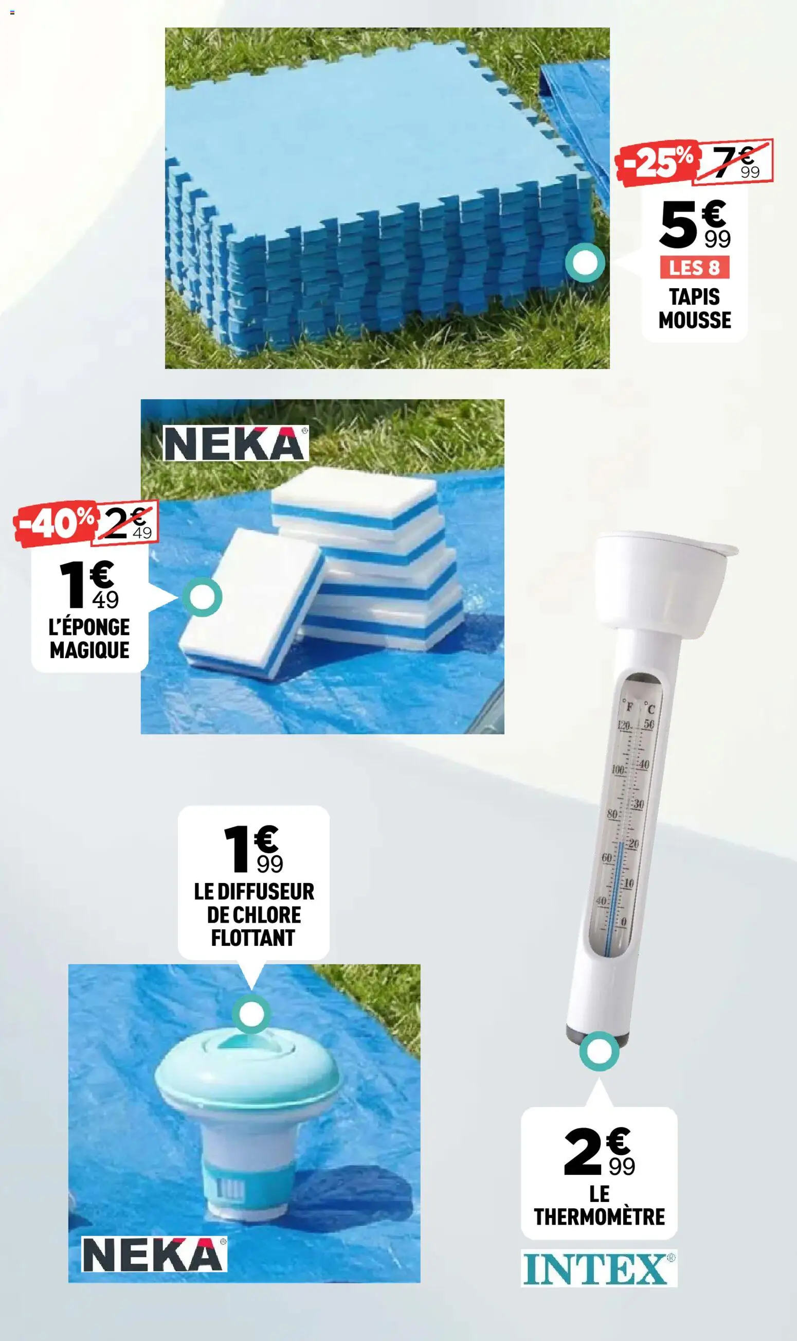 {H1} | Page: 34 | Produits: Thermomètre, Diffuseur, Mousse, Tapis