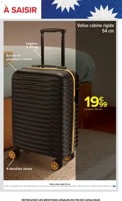 Carrefour - Prévisualisation de Carrefour catalogue valide à partir de 09.06.2026 | Page: 91 | Produits: Valise cabine, Valise