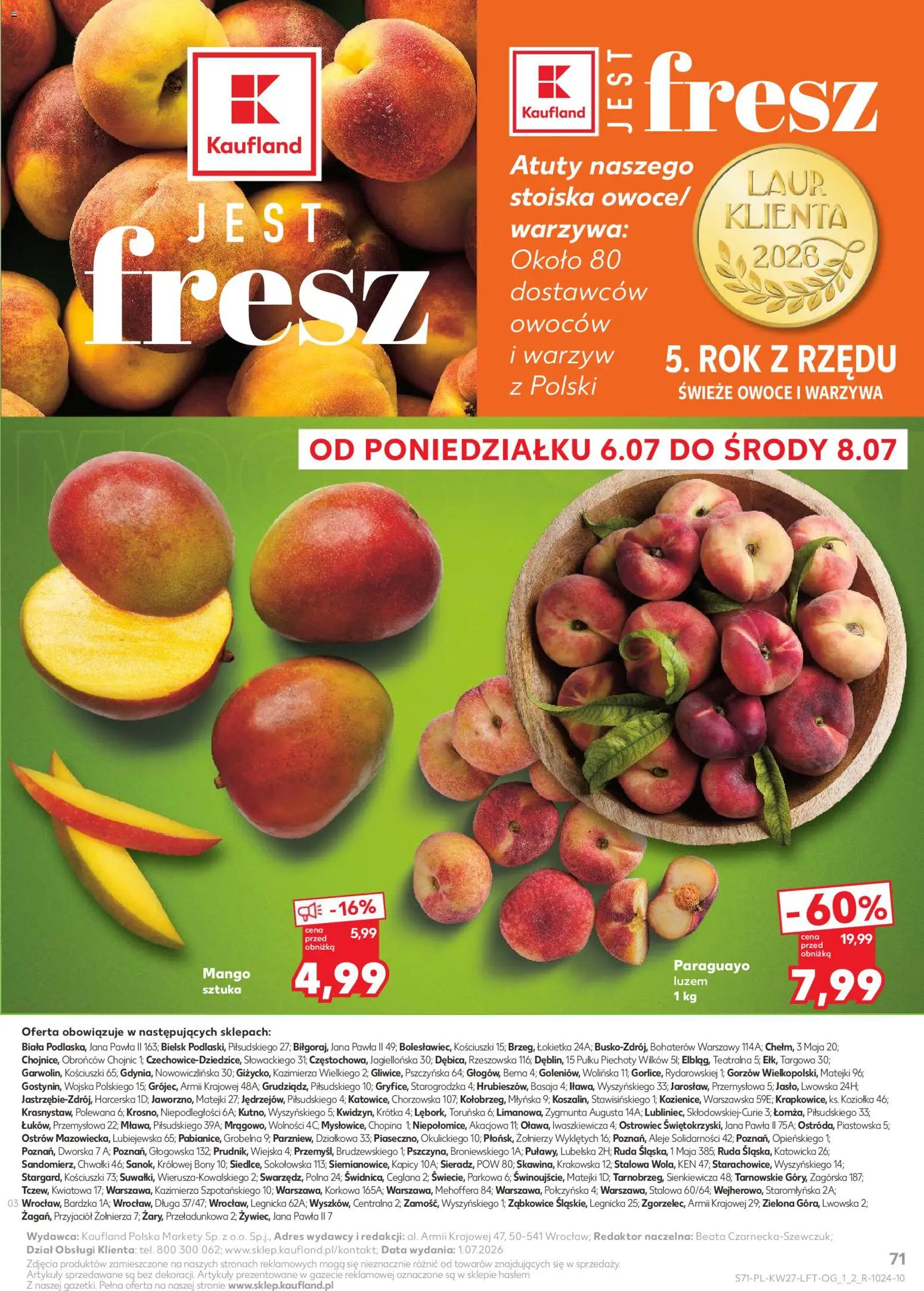 Kaufland gazetka od 02.07.2026 | Strona: 71
