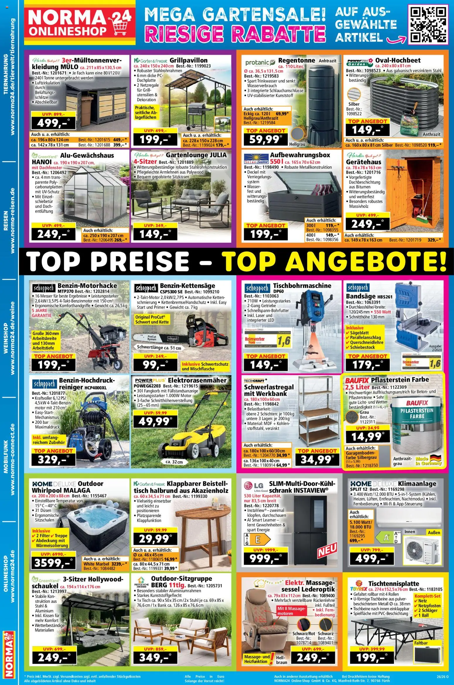 Norma Prospekt – gültig ab 22.06.2026 | Seite: 21 | Produkte: Kissen, Sessel, Primer, PC