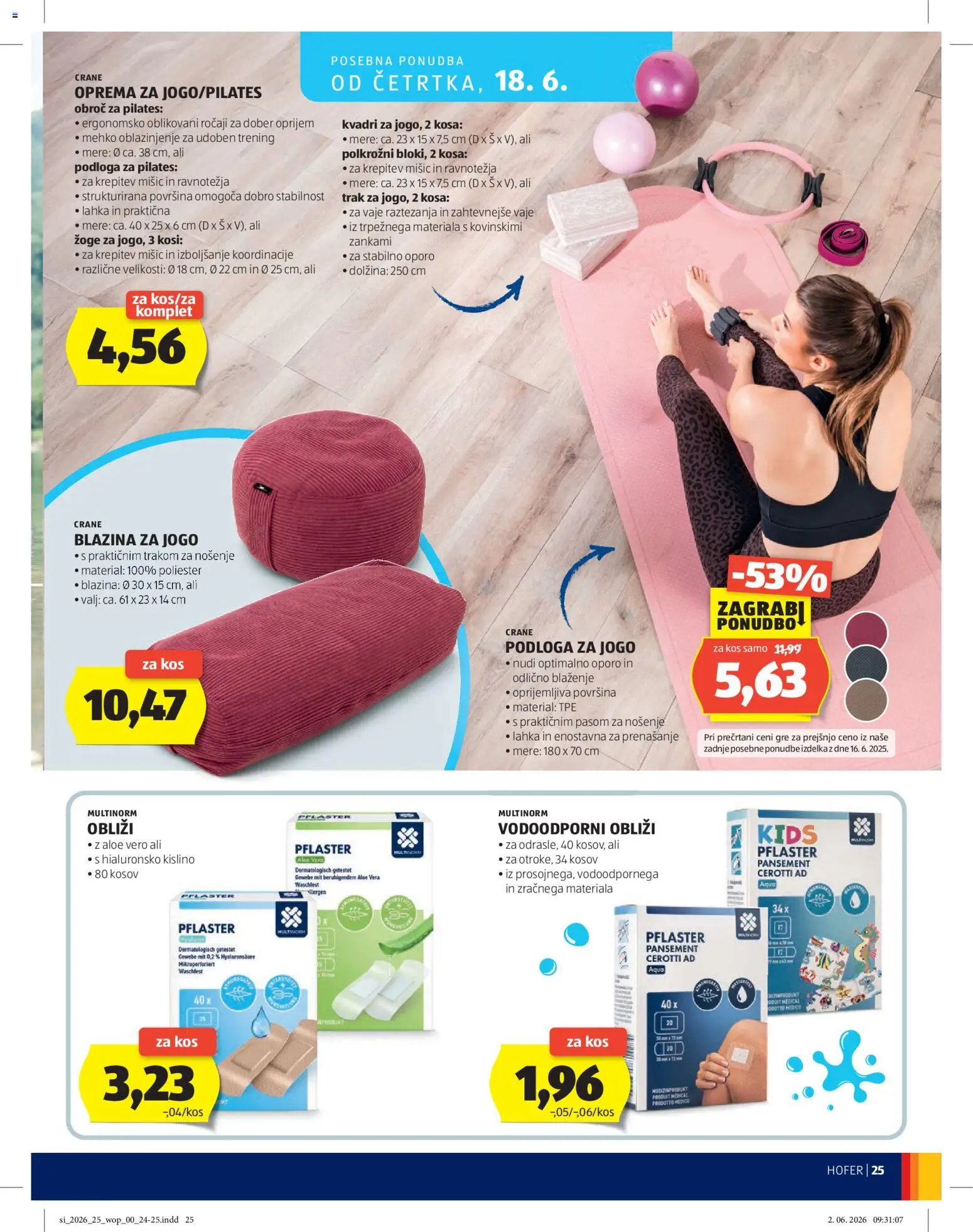 Hofer SI katalog | vrijedi od 10.06.2026 | Stranica: 25