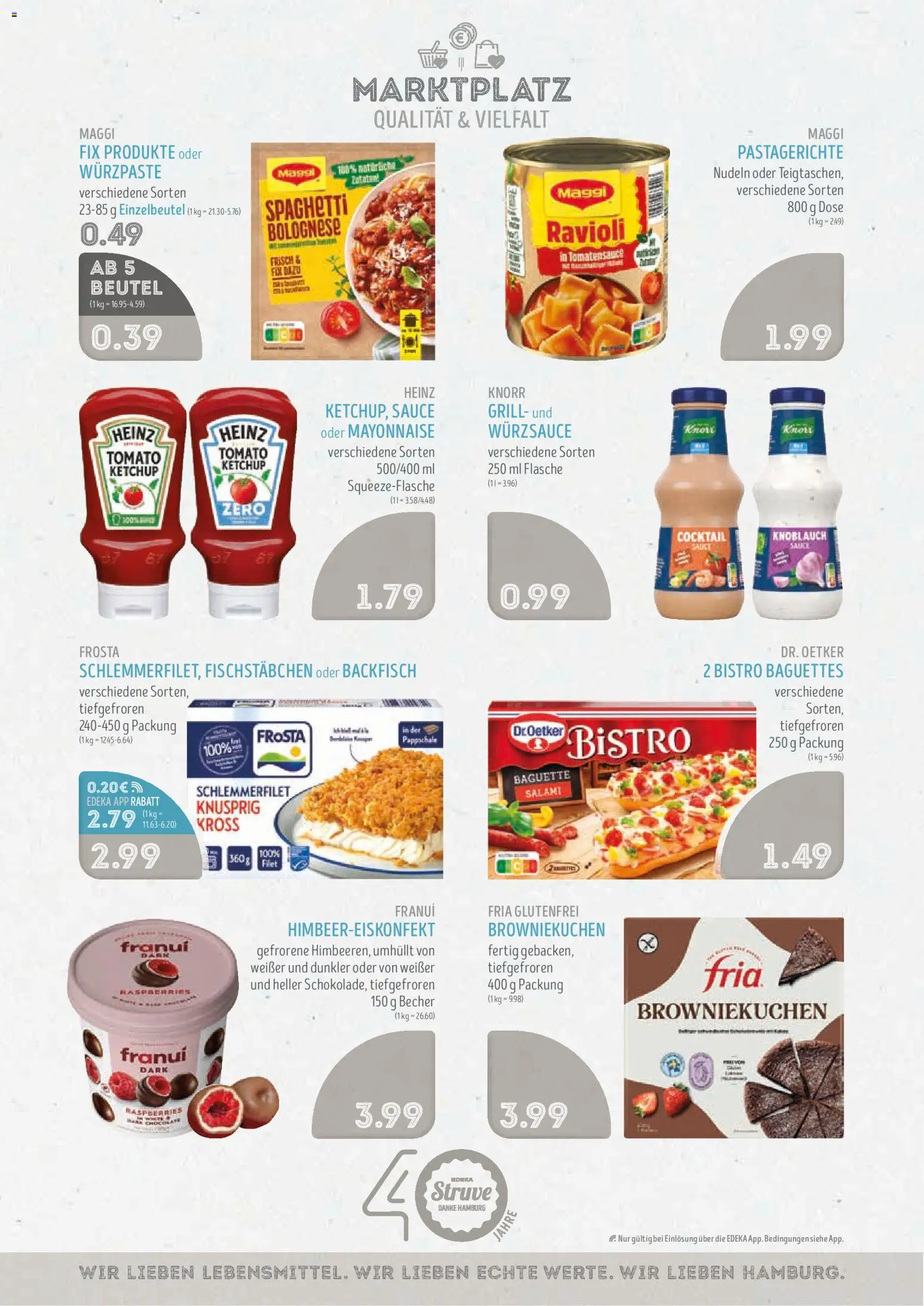 Edeka Struve Prospekt – gültig ab 14.09.2026 | Seite: 11 | Produkte: Maggi, Spaghetti, Mayonnaise, Ketchup