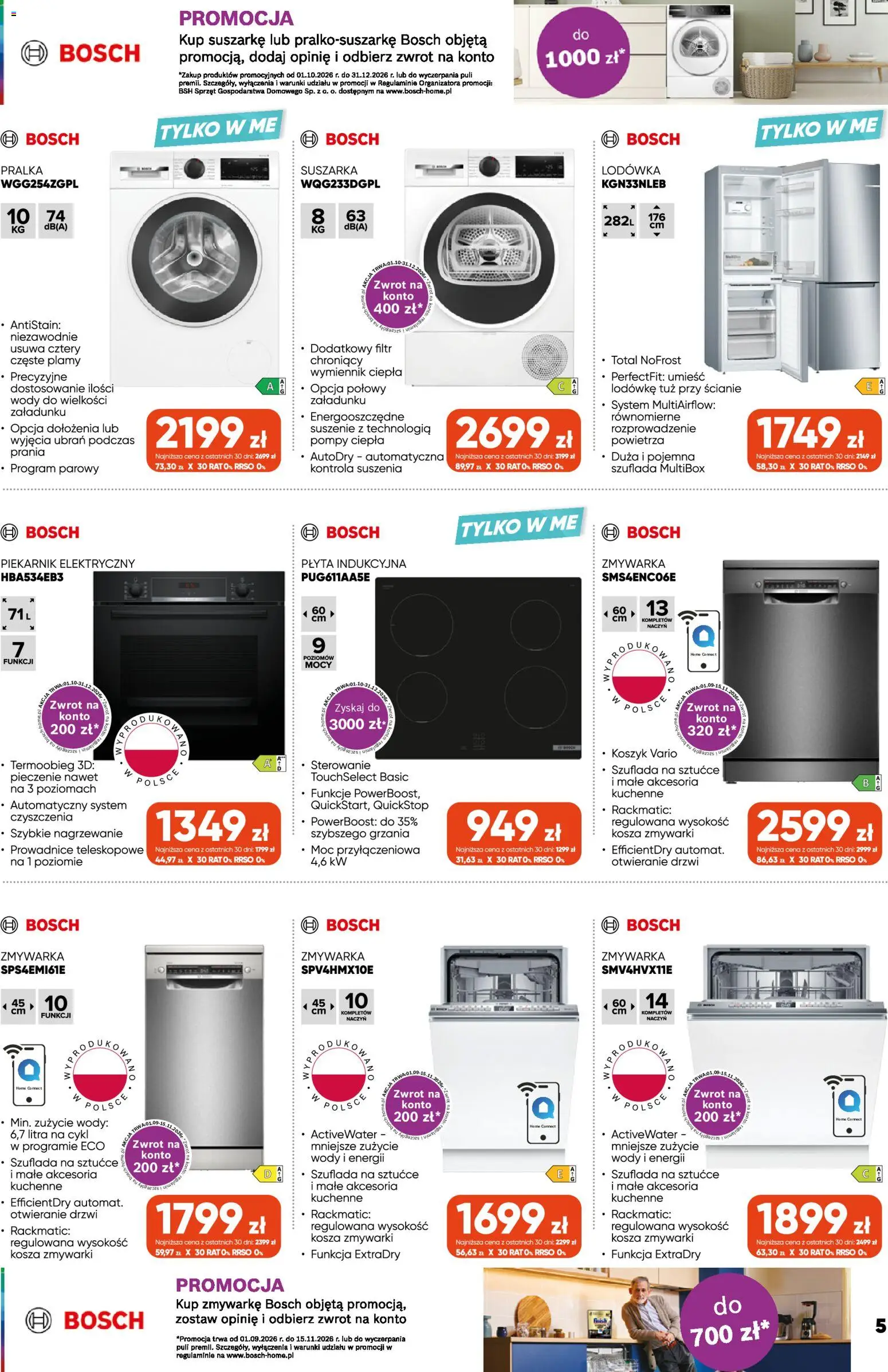 Max elektro Black Friday od 29.10.2026 | Strona: 5 | Produkty: Płyta indukcyjna, Lodówka, Drzwi, Sztućce