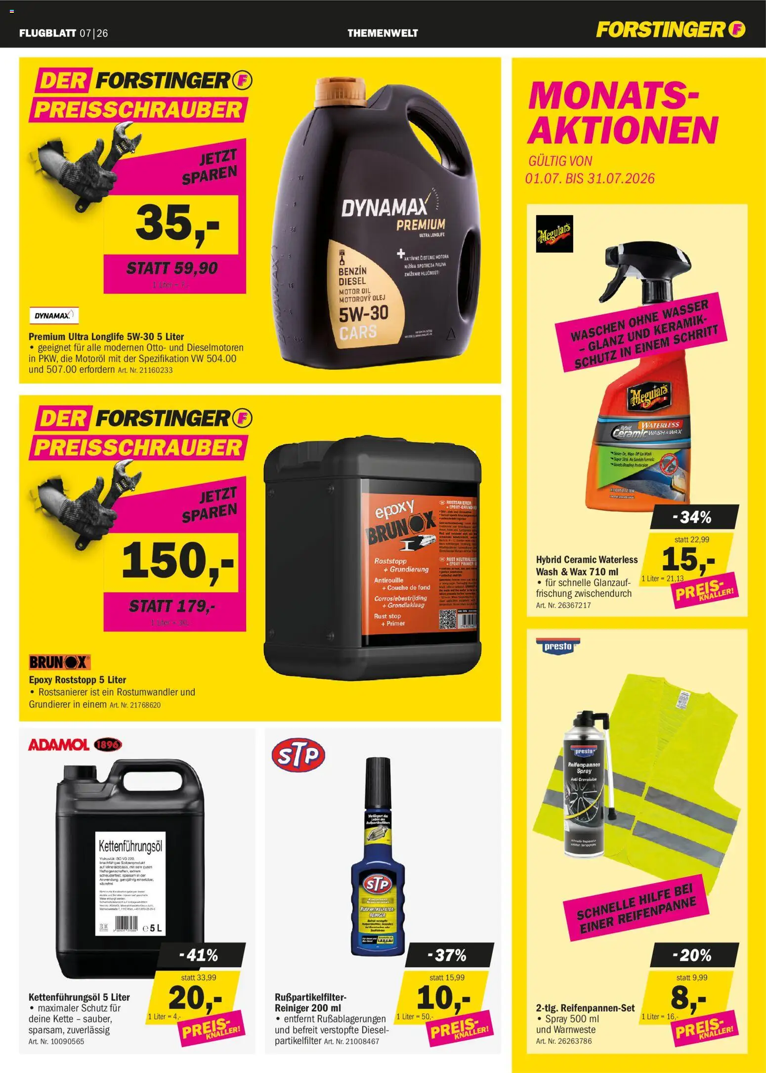 Forstinger Flugblatt gültig ab 24.06.2026 | Seite: 3 | Produkte: Wasser