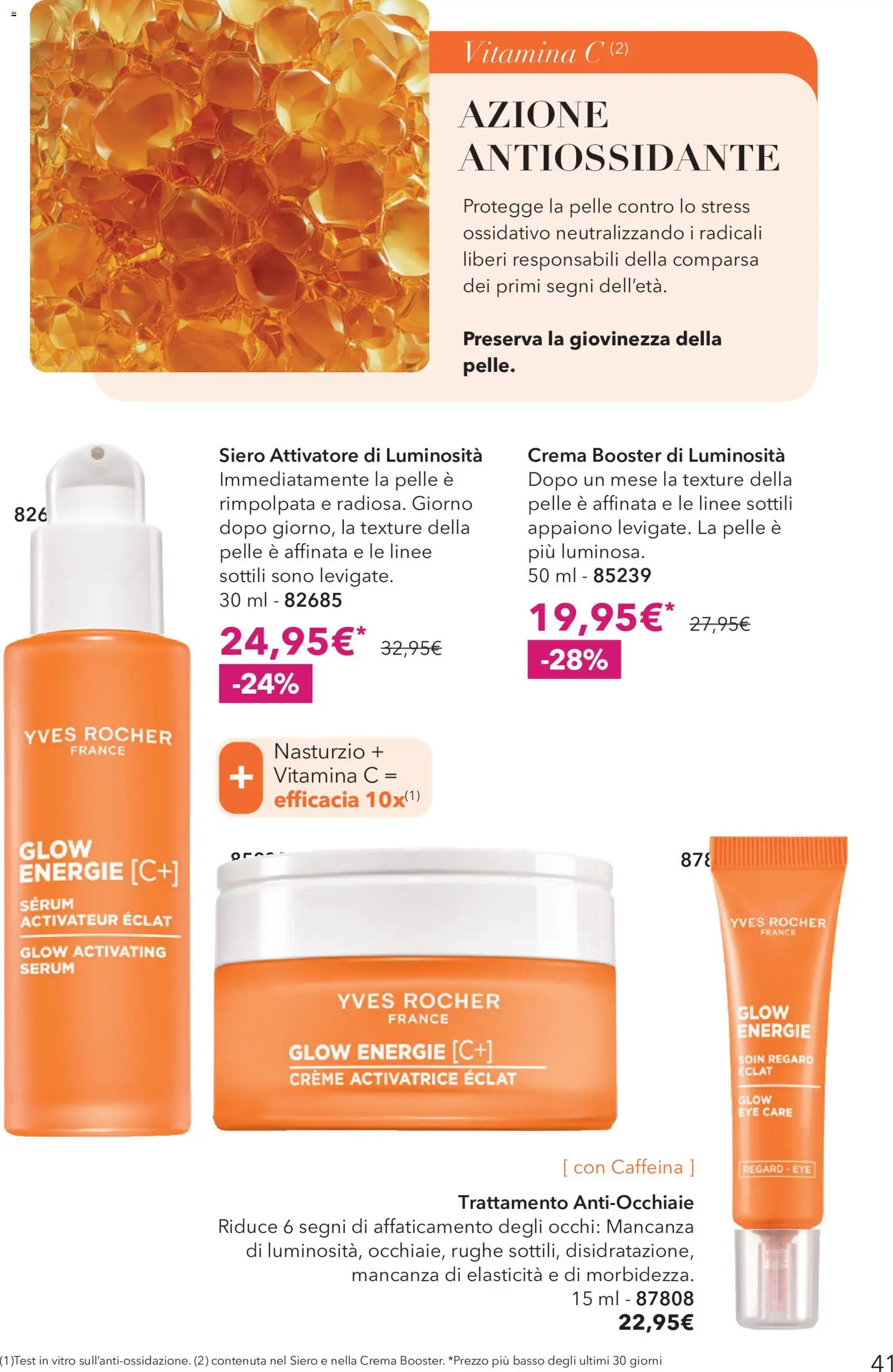 Volantino Yves Rocher del 31/08/2026 | Pagina: 41 | Prodotti: Crema, Basso