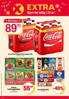 Forhåndsvisning av Coop Extra kundeavis gyldig fra 28/09/2026