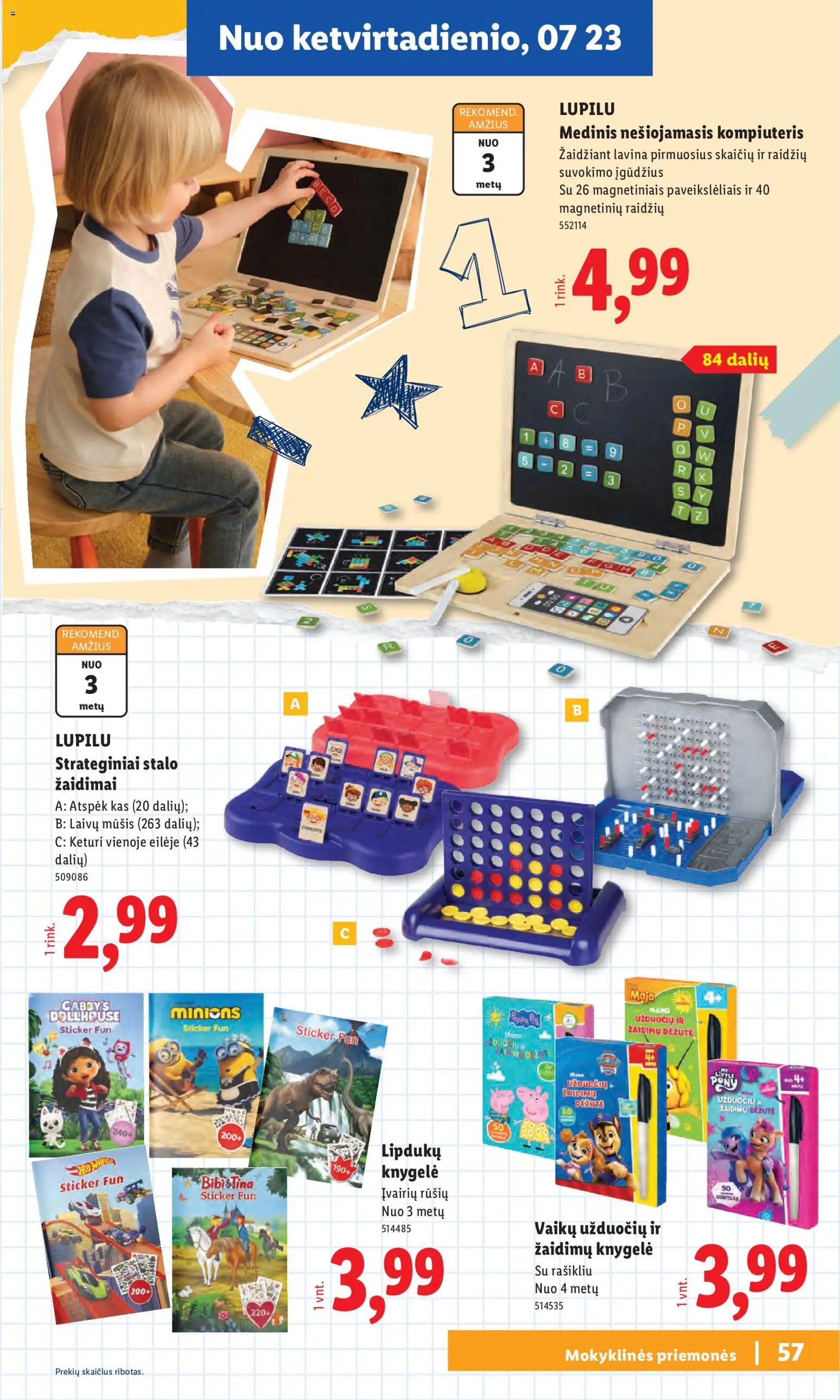 LIDL akcijos nuo 2026.07.20 | Puslapis: 57 | Prekių: Kombinezonas