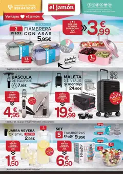 Vista previa Supermercados El Jamón folleto válido desde el 25/06/2026 | Página: 36 | Productos: Jamón, Mochila, Maleta, Nevera