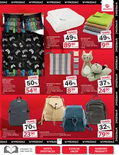 Pogląd oferty "Selgros cash&carry gazetka - Oferta przemysłowa" - ważna od 18.06.2026 | Strona: 35 | Produkty: Plecak, Poduszka, Krzesło, Kołdra