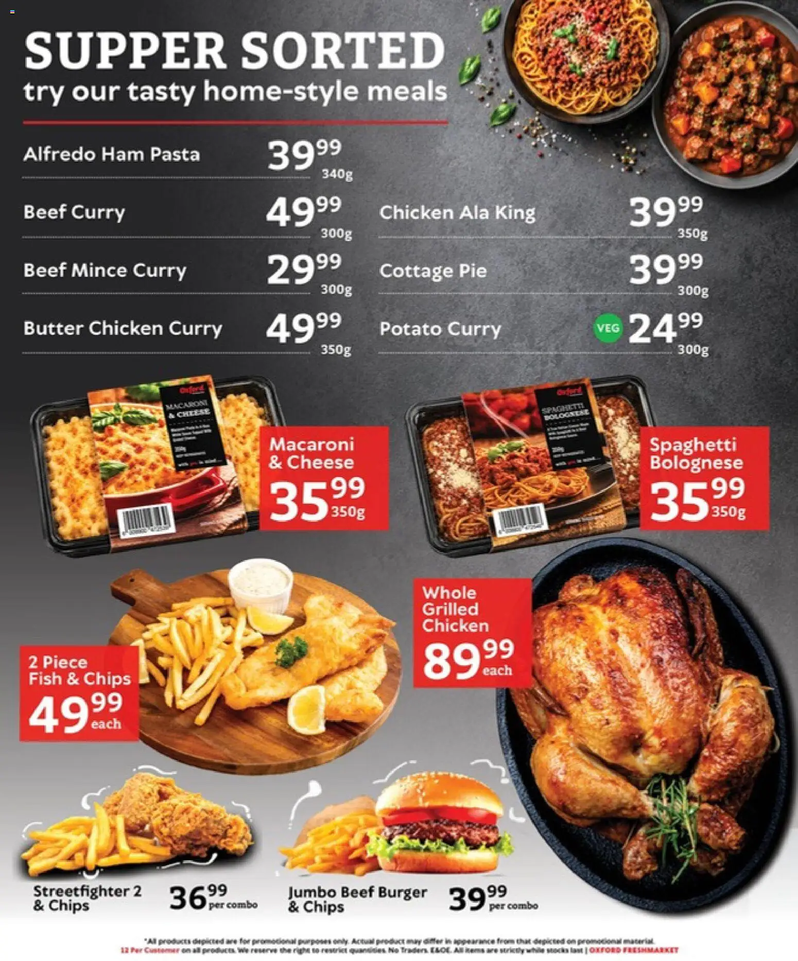 New Oxford Freshmarket catalogue – valid from 02/09/2026 | Page: 9 | Products: Chicken, Fish, Beef, Chips