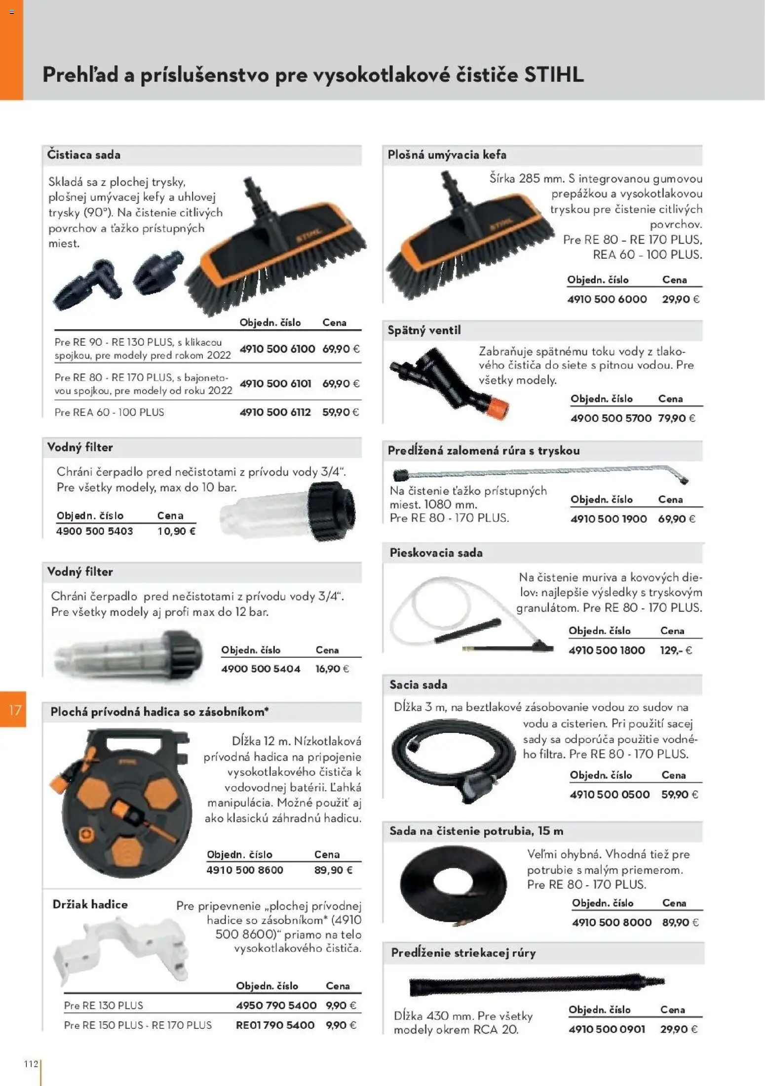 Nové STIHL akcie – leták je platný od 19.08.2026 | Strana: 112 | Produkty: Čerpadlo, Ventil, Rúra