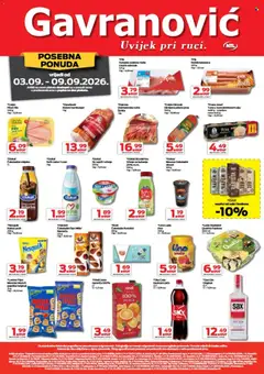 Gavranović Katalog - Pregled kataloga iz trgovine Gavranović, vrijedi od 03.09.2026