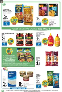 Vista previa E.Leclerc folleto válido desde el 04.05.2026 | Página: 8 | Productos: Paté, Arroz, Fideos, Salsa de tomate