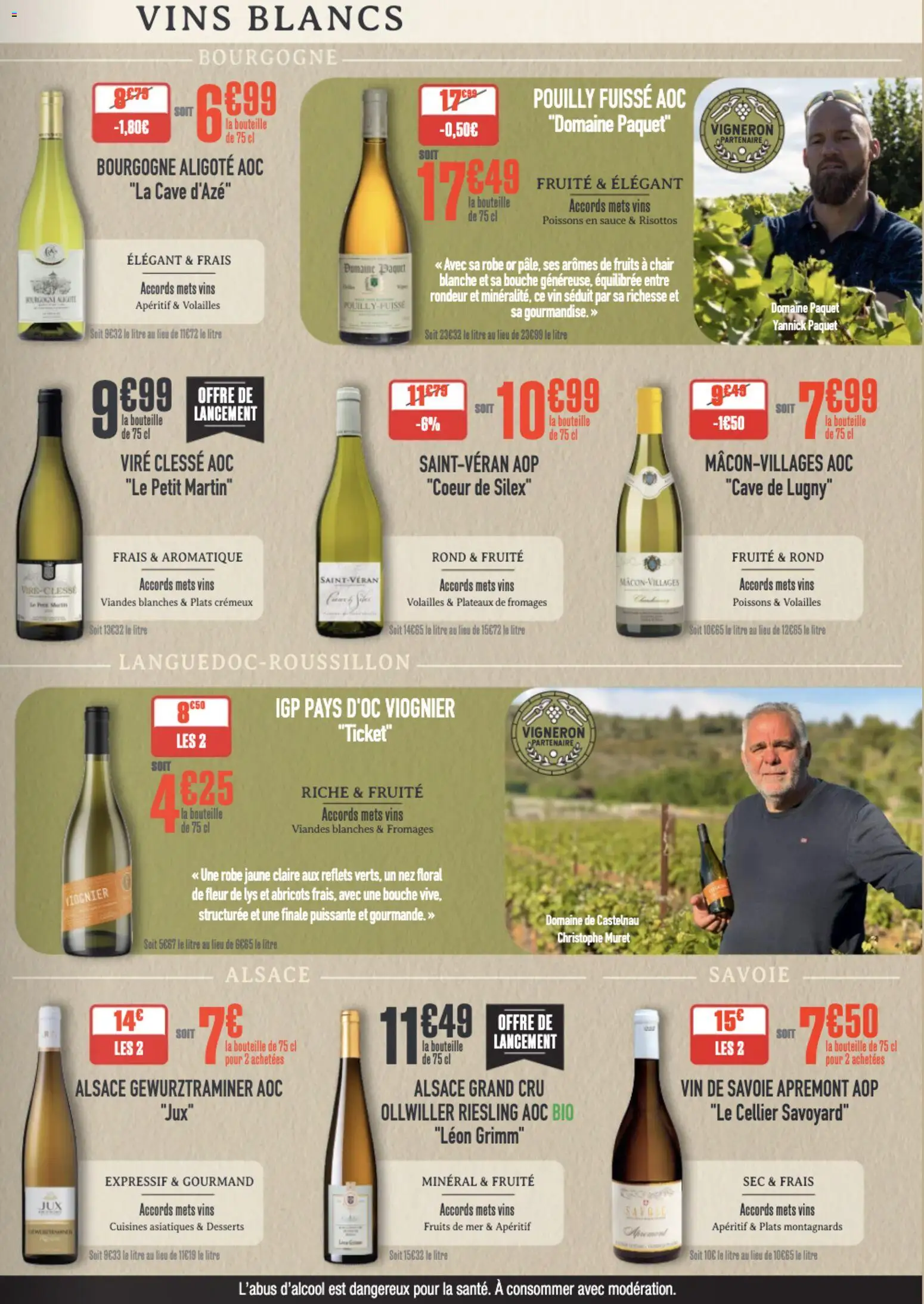 {H1} | Page: 3 | Produits: Apéritif, Fruits de mer, Bourgogne, Poissons