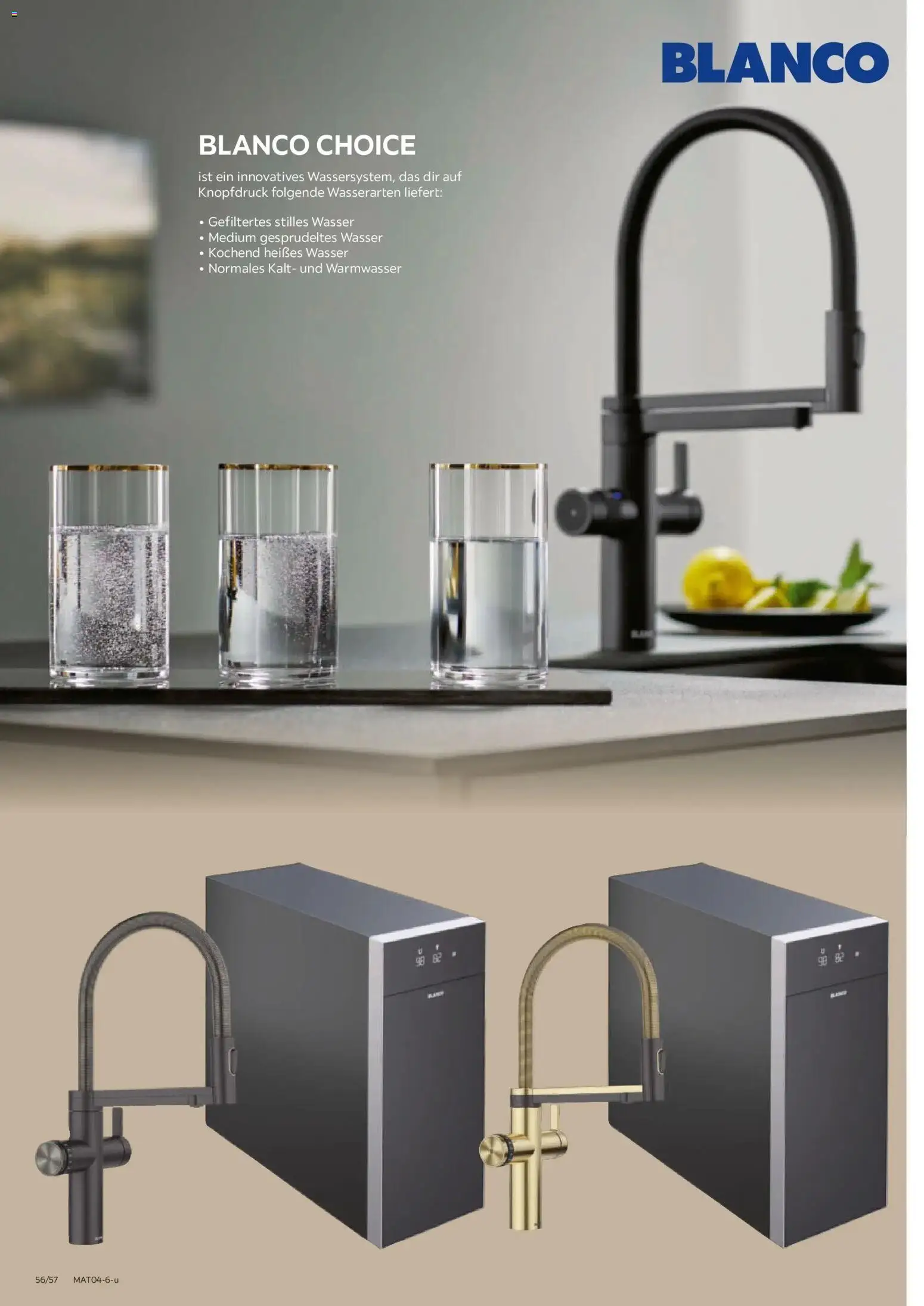 Möbelix Küchen gültig ab 13.04.2026 | Seite: 56 | Produkte: Wasser