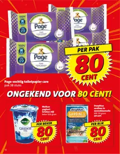 Boni folder week 34 - Voorbeeld van een folder van Boni, geldig van 17-08-2026 | Pagina: 18 | Producten: Beker, Griekse yoghurt, Sardines, Toiletpapier