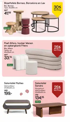Leen Bakker folder / publicité - Voorbeeld van een folder van Leen Bakker, geldig van 24/08/2026 | Pagina: 5 | Producten: Bijzettafels