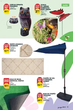Pré-visualização ROLO DE RELVA ARTIFICIAL JOBITEX, Rolo de relva artificial, 1x5m válido de 05.05.2026 | Página: 11 | Produtos: Chapéu, Relva artificial, Base, Tapete