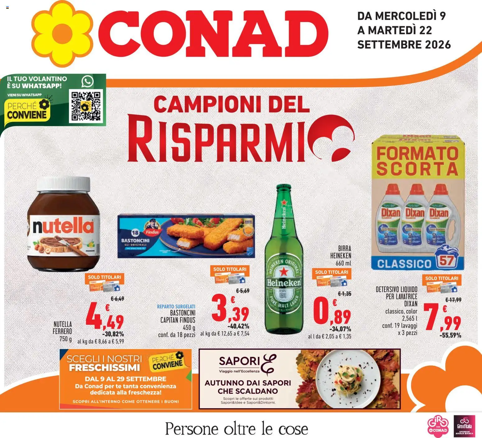 Volantino Conad del 09/09/2026 | Pagina: 1