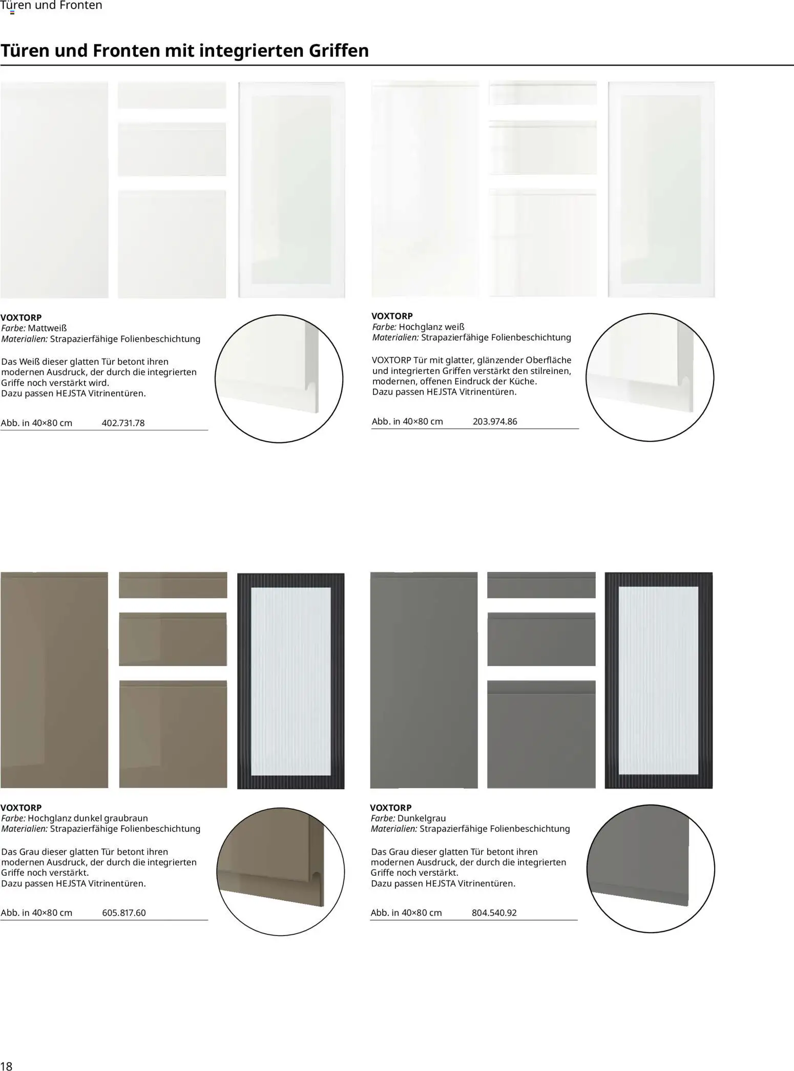Ikea Prospekt 	 – gültig ab 01.04.2025 | Seite: 18 | Produkte: Tür