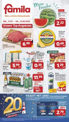 Famila Nordwest Prospekt ab 27.07.2026 gültig