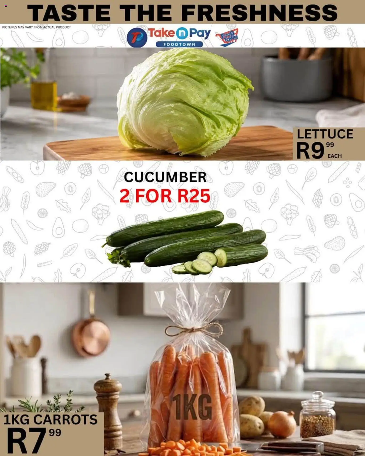 New Take n Pay catalogue – valid from 26/07/2026 | Page: 19 | Products: Carrots, Lettuce