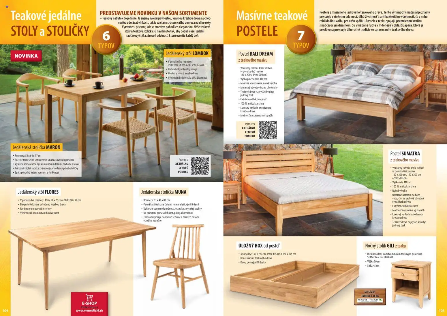 Nové Mountfield akcie – leták je platný od 25.03.2026 | Strana: 53 | Produkty: Nábytok, Posteľ, Stoličky, Jedálenská stolička