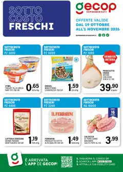 Anteprima del volantino GECOP volantino valido a partire dal 19/10/2026