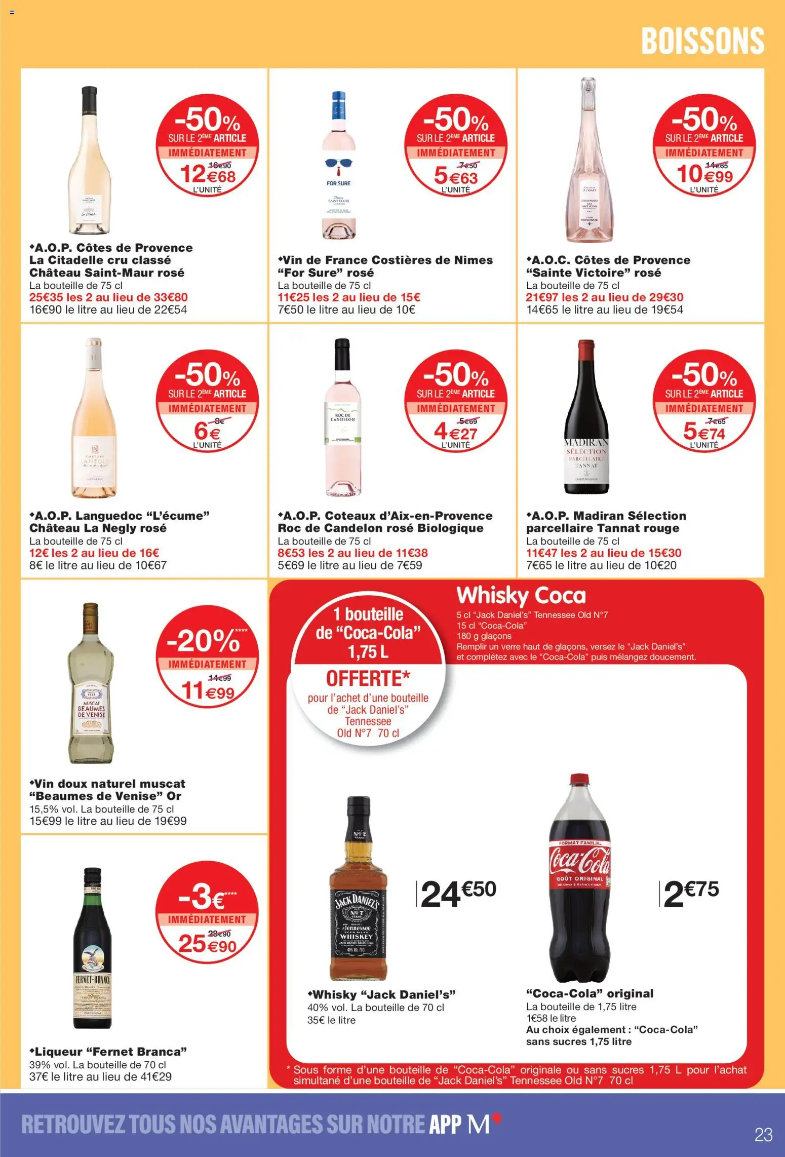{H1} | Page: 23 | Produits: Whisky, Liqueur