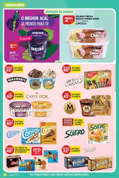 Pré-visualização AÇAI Congelado 500ml, AÇAI Congelado com GUARANÁ 500ml válido de 18/06/2026 | Página: 14 | Produtos: Solero exotic, Açai, Gelado, Chocolate