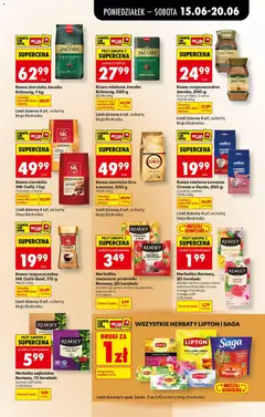 Pogląd oferty "Kawa ziarnista Oro Lavazza, 500 g, Kawa ziarnista Oro Lavazza, 500 g" - ważna od 15.06.2026 | Strona: 67