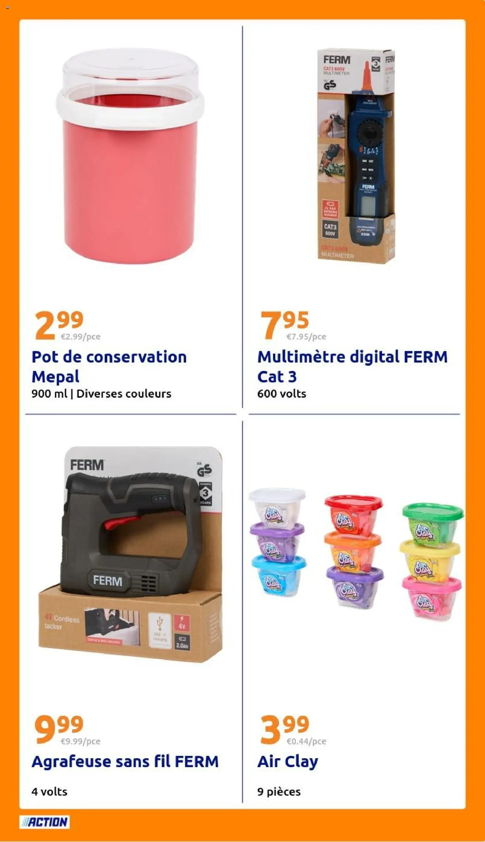 {H1} | Page: 23 | Produits: Agrafeuse, Agrafeuse sans fil, Pot de conservation