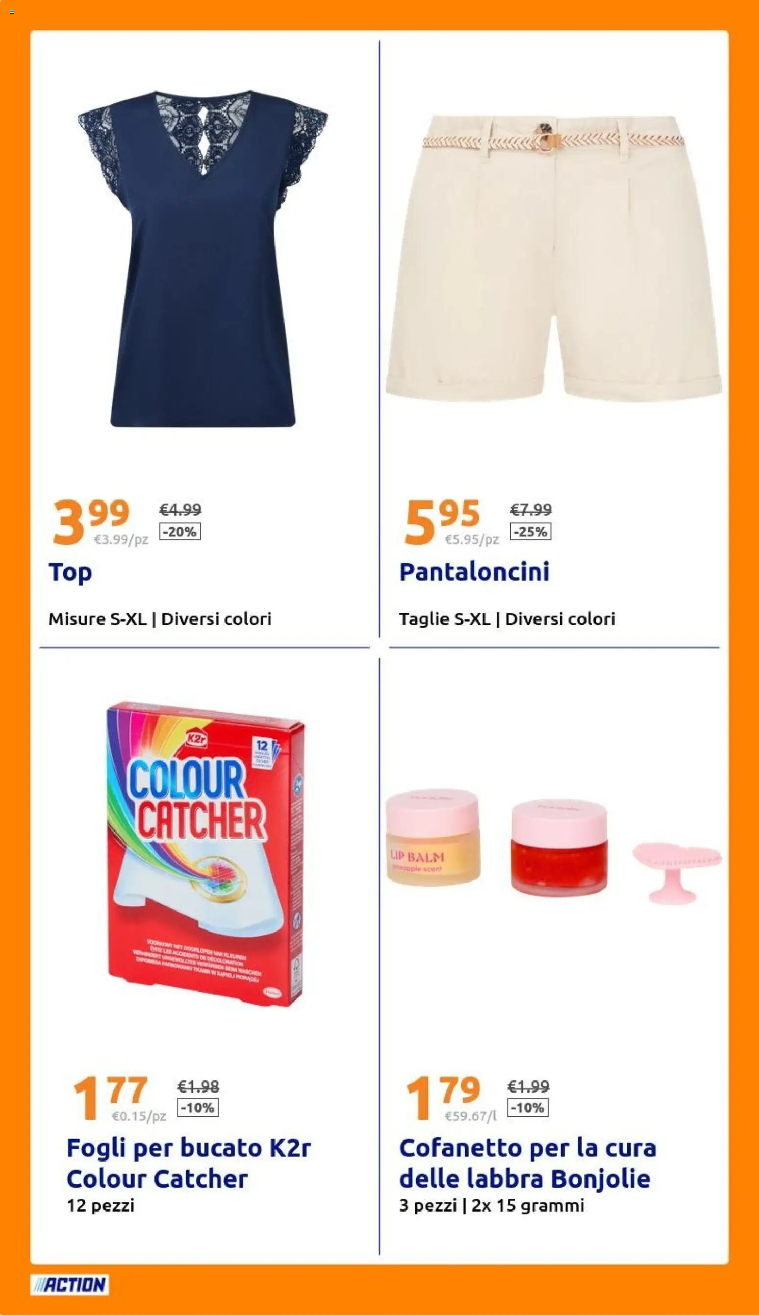 Volantino Action del 24/06/2026 | Pagina: 30 | Prodotti: Pantaloncini
