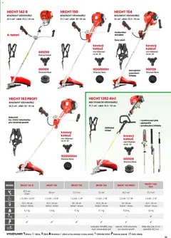 Náhled letáku Hecht katalog - Jaro - léto 2026 od 19.02.2026 | Strana: 59 | Produkty: Hecht, Plotostřih, Křovinořez, Pila