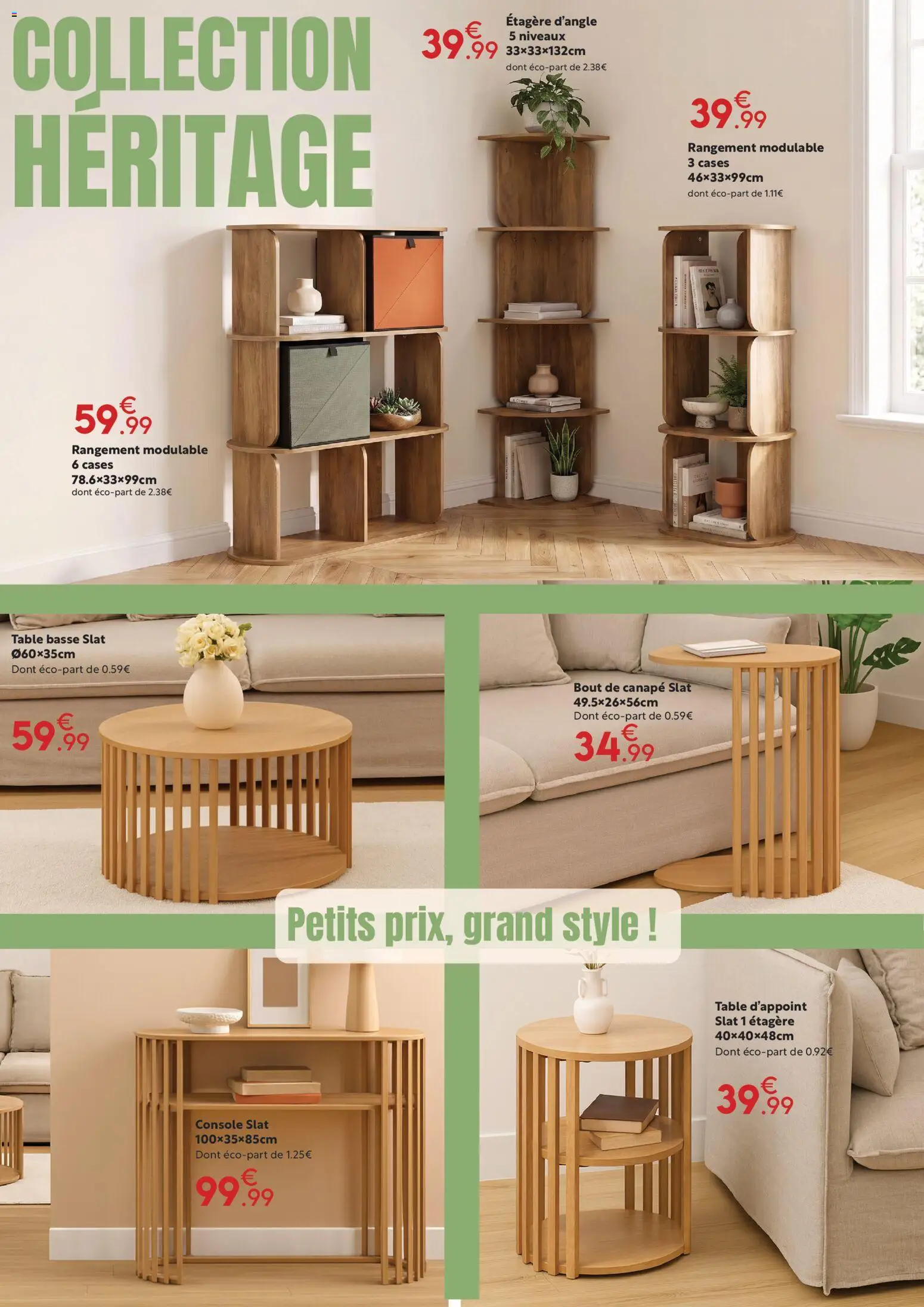 {H1} | Page: 9 | Produits: Table d'appoint, Canapé, Table basse, Table