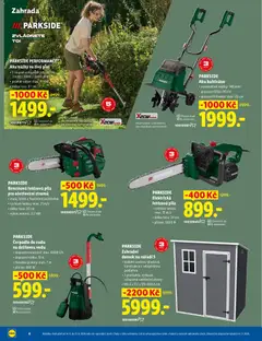 Náhled letáku PARKSIDE Zahradní domek na nářadí S, • stabilní ocelovo-plastová konstrukce s celoplošnou podlahou • 2 protilehlé, výškově odsazené ventilační otvory • 183,5 x 117 x 172-200,5 cm od 14.09.2026 | Strana: 4