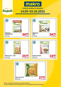 Pogląd oferty "Makro gazetka - Bonduelle" - ważna od 14.09.2026