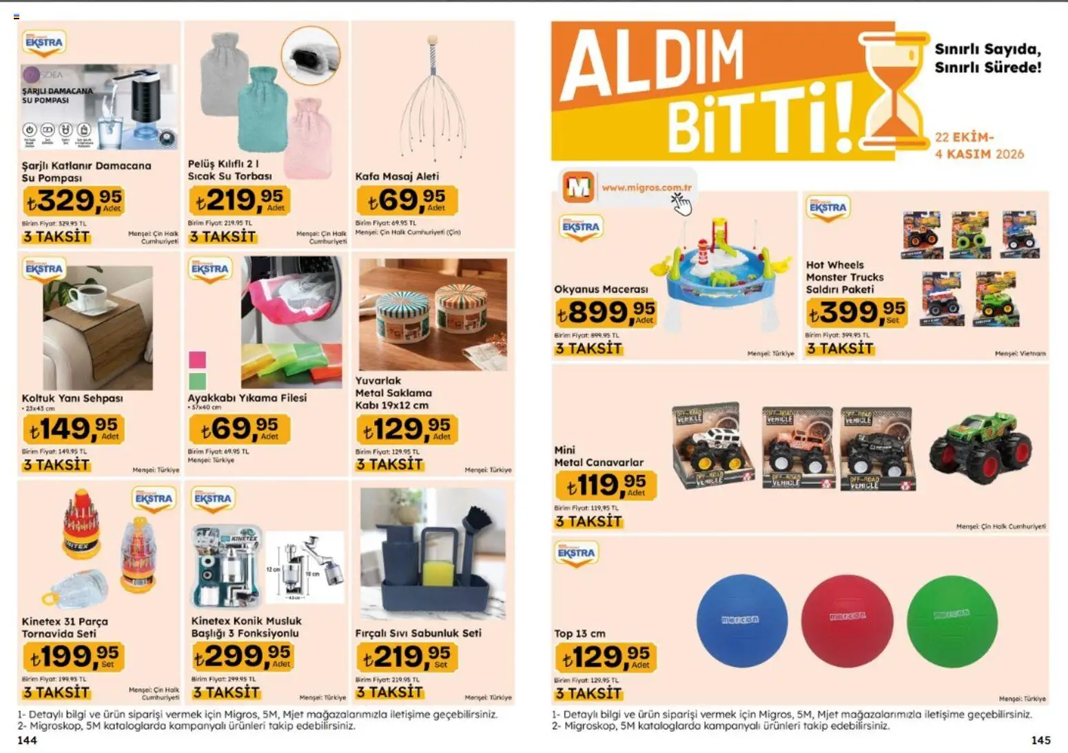 Migros Katalog - Migroskop - 22 Ekim 2026 tarihinden itibaren geçerlidir | Sayfa: 73