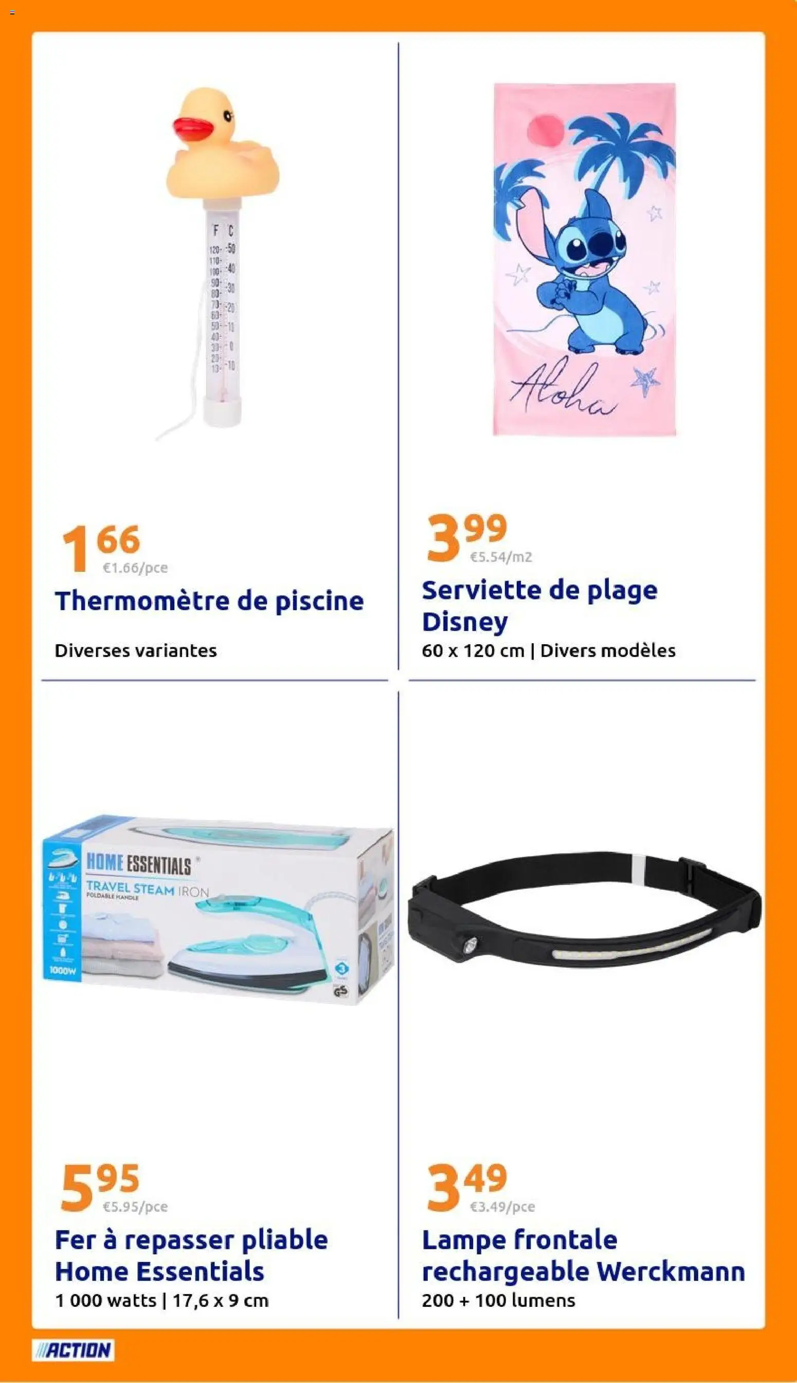 {H1} | Page: 21 | Produits: Fer à repasser, Thermomètre, Lampe frontale, Lampe