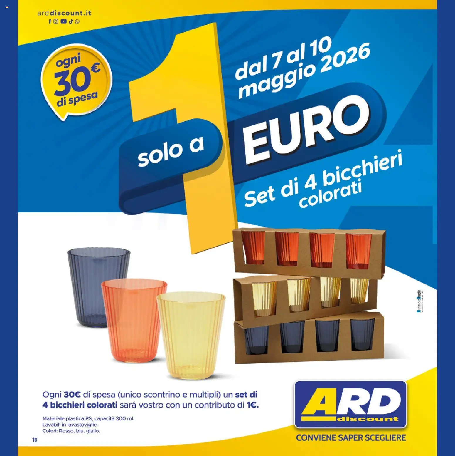 Volantino ARD Discount del 07.05.2026 | Pagina: 10