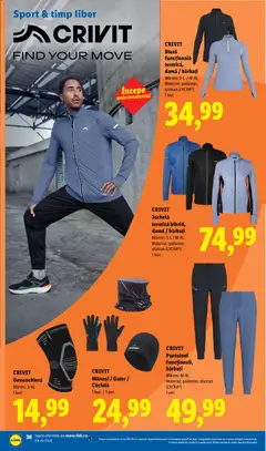 Ofertele Lidl valabile de la 26.10.2026 | Pagină: 36 | Produse: Mănuși, Jachetă, Bluză, Pantaloni
