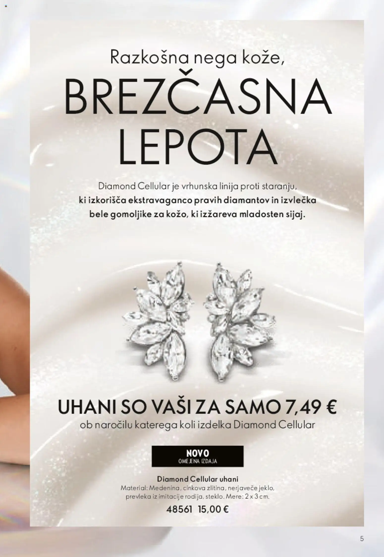 Novi Oriflame katalog ponudbe – veljaven od 13.05.2026 | Stran: 4 | Izdelki: Uhani, Prevleka