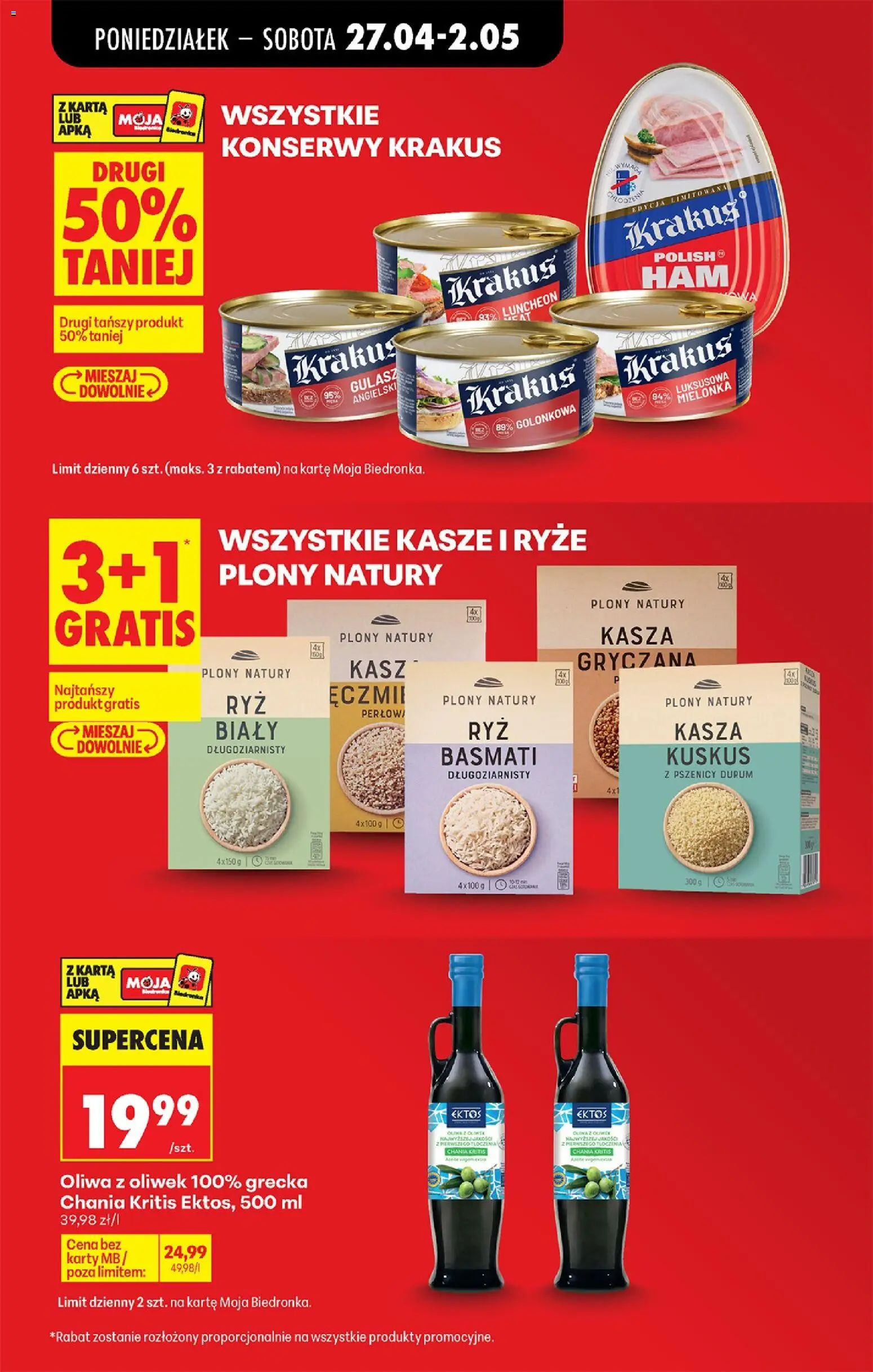 Biedronka gazetka od poniedziałku od 27.04.2026 | Strona: 41 | Produkty: Chili, Koperek, Zestaw do kiszenia ogórków, Doniczki