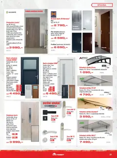 Náhled letáku Uni Hobby leták od 27.08.2026 | Strana: 27 | Produkty: Dveře