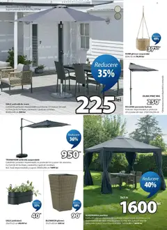 Ofertele JYSK valabile de la 24.04.2026 | Pagină: 7 | Produse: Umbrelă, Copertină, Pavilion, Ghiveci