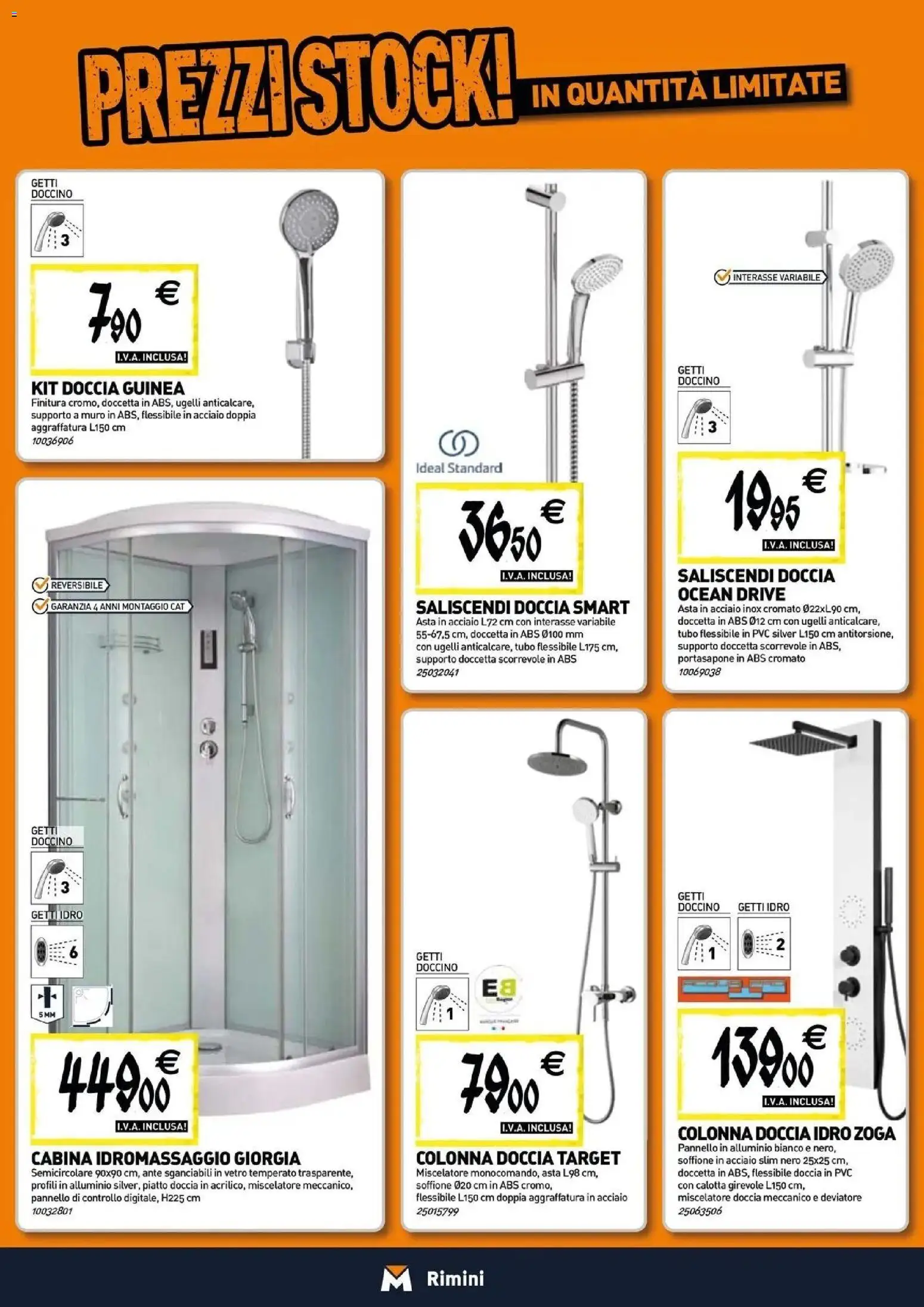 Nuovo TECNOMAT catalogo Rimini dal 27/08/2026 > offerte anteprima 🛍️ | Pagina: 3 | Prodotti: Tubo, Piatto, Alluminio, Doccia