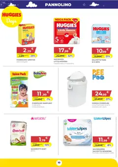 Anteprima del volantino Toys Center volantino Nuova Apertura Palermo valido a partire dal 29/10/2026 | Pagina: 10 | Prodotti: Pannolini, Porta, Contenitore