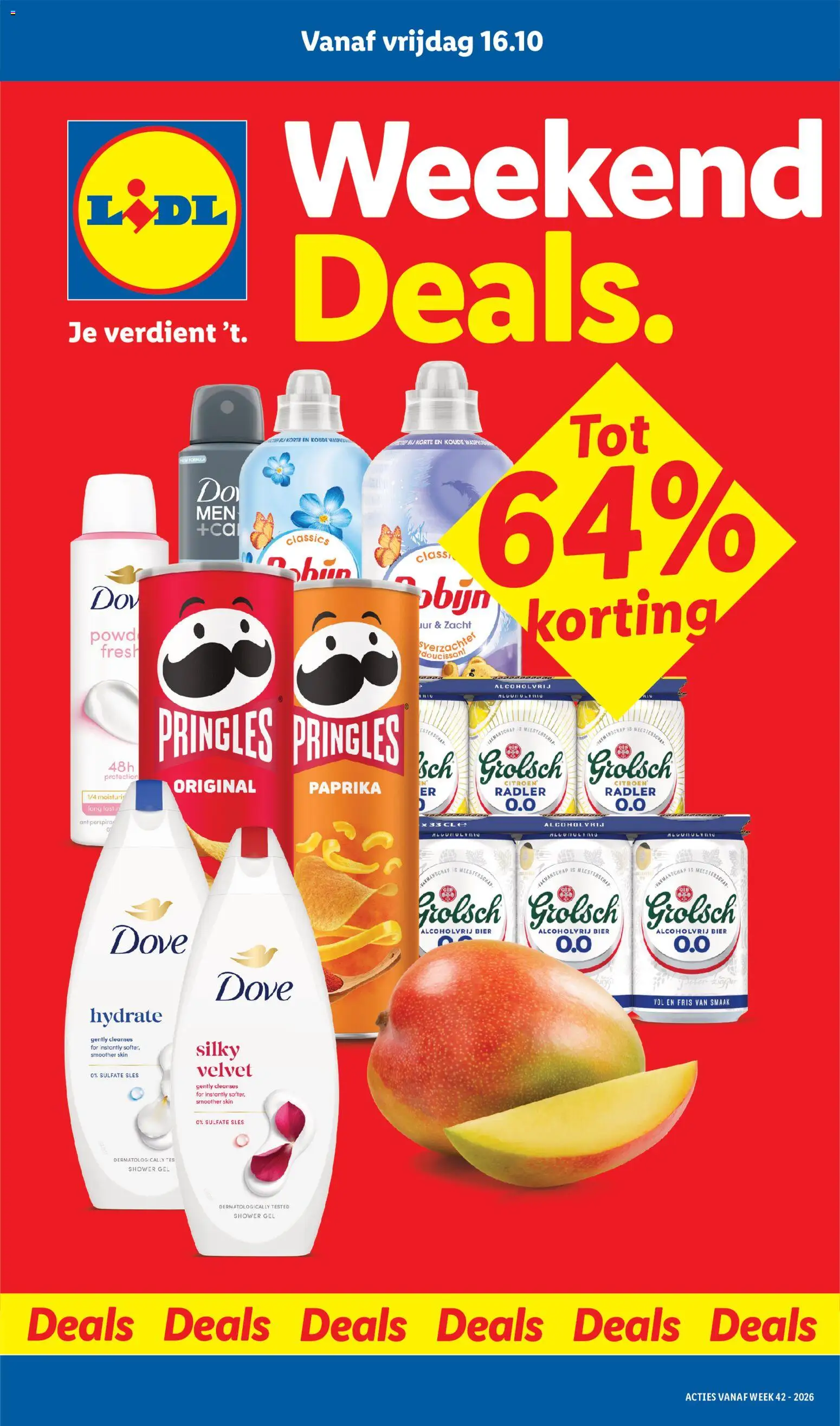 {H1} | Pagina: 1 | Producten: Citroen, Chips, Pringles, Alcoholvrij bier