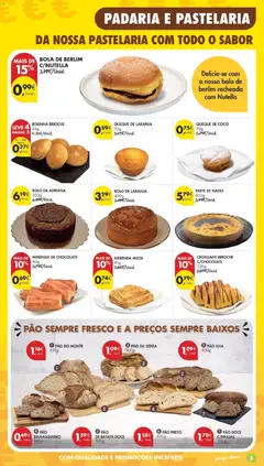 Pré-visualização BOLA DE BERLIM C/NUTELLA, Berlim ball with Nutella filling válido de 28.04.2026 | Página: 3 | Produtos: Pão, Chocolate, Tarte, Natas