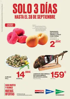 Vista previa Supercor Península y Baleares válido desde el 25/09/2026